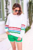 Out Of Town Sequin Pullover