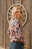 Midnight Bloom Pullover