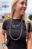 Buckaroo Pearl Necklace