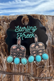 Stitched In Stone Earrings