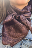Bronzed Bloom Wild Rag