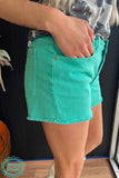 Summer Nights Shorts Turquoise