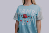 Sequins Embroidery Game Day Tee