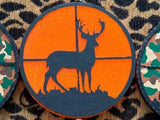 Deer In Scope Car Freshie