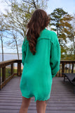 Quinn Double Gauze Oversized Button Shirt