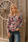 Midnight Bloom Pullover