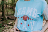 Sequins Embroidery Game Day Tee