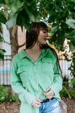 Quinn Double Gauze Oversized Button Shirt