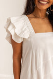 Cozumel Breeze White Versi Dress